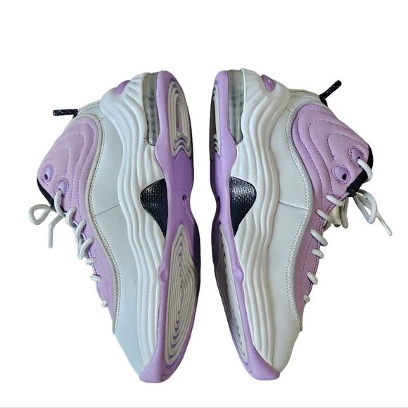 Nike Air Penny 2 “Platinum Purple Lilac” Basketball Shoes Size 4Y - Picture 7 of 11